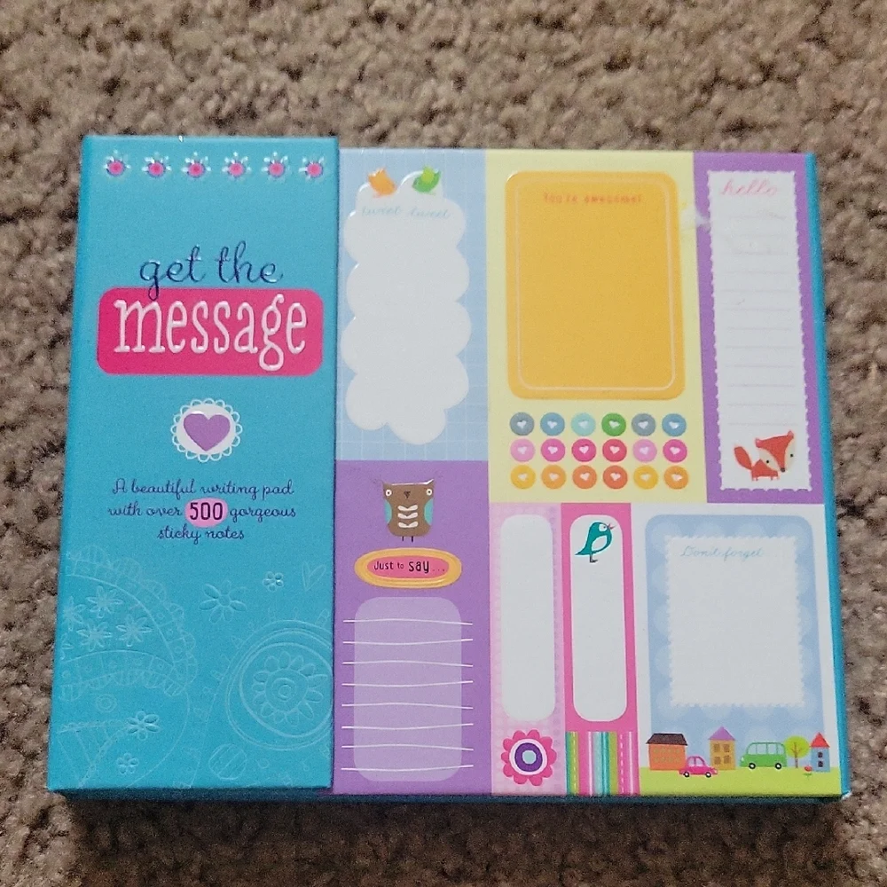 Colorful Sticky Notes Set